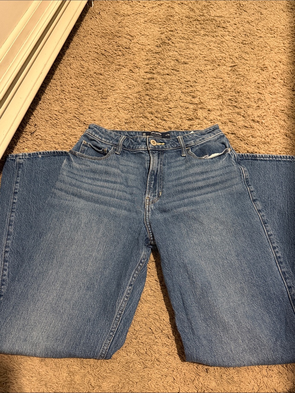High-Rise Dad Blue Hollister Women's Jeans